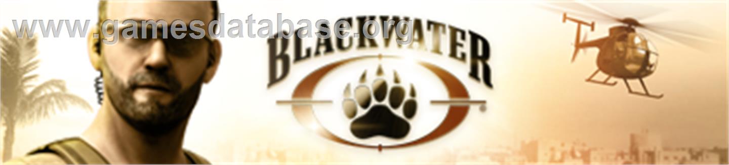 Blackwater Kinect - Microsoft Xbox 360 - Artwork - Banner