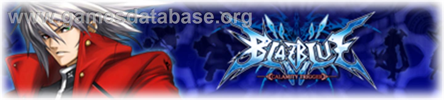 BlazBlue - Microsoft Xbox 360 - Artwork - Banner