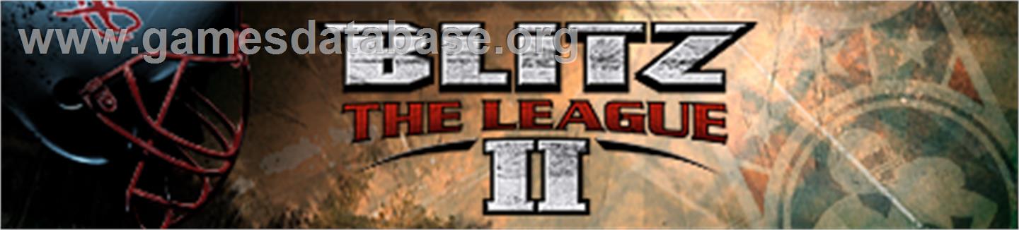 Blitz: The League II - Microsoft Xbox 360 - Artwork - Banner