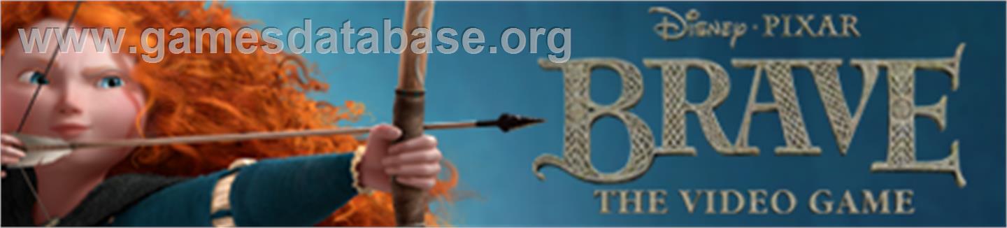 Brave: The Video Game - Microsoft Xbox 360 - Artwork - Banner
