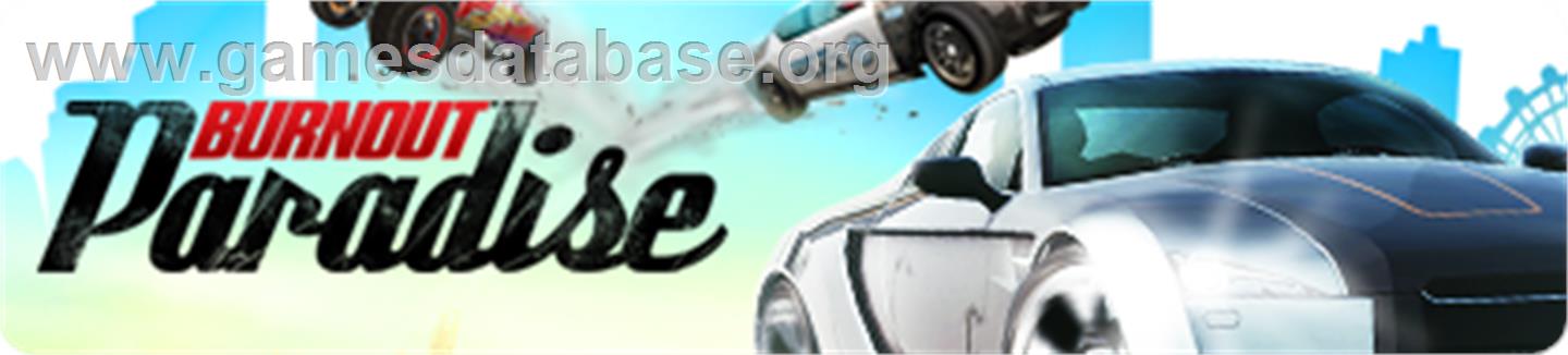 Burnout Paradise - Microsoft Xbox 360 - Artwork - Banner