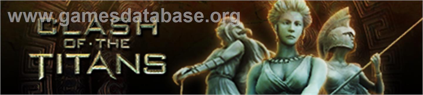 CLASH OF THE TITANS - Microsoft Xbox 360 - Artwork - Banner