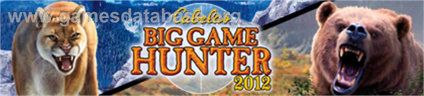 Cabela's Big Game Hunter 2012 - Microsoft Xbox 360 - Artwork - Banner