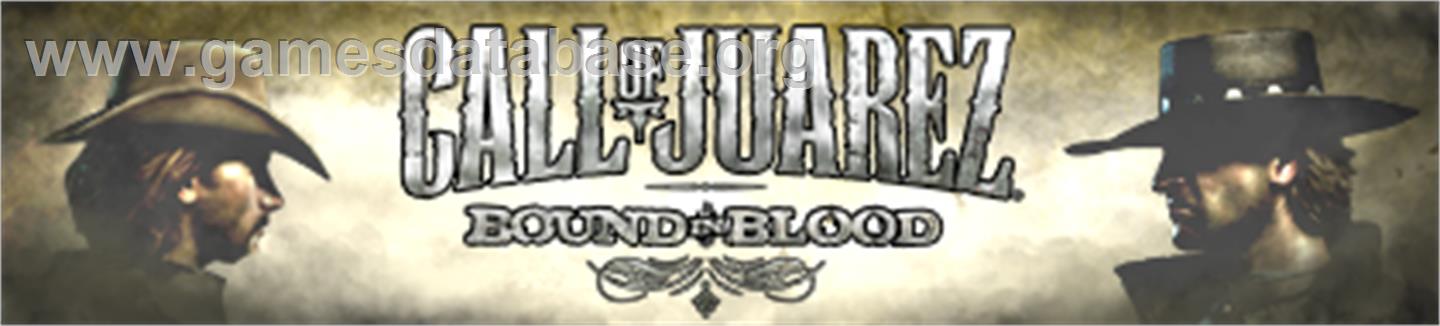 Call of Juarez 2 - Microsoft Xbox 360 - Artwork - Banner