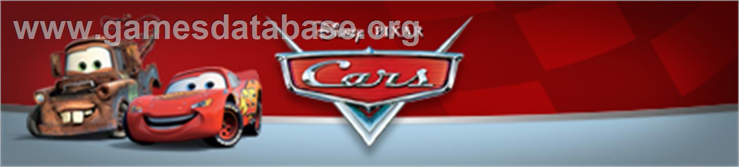 Cars - Microsoft Xbox 360 - Artwork - Banner