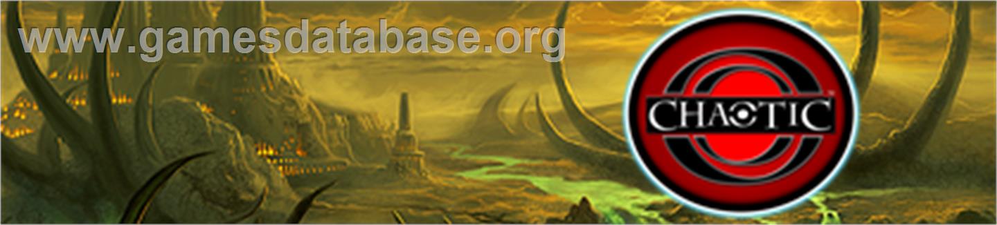 Chaotic - Microsoft Xbox 360 - Artwork - Banner