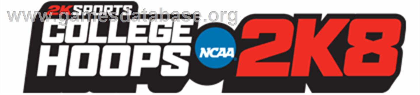 College Hoops 2K8 - Microsoft Xbox 360 - Artwork - Banner