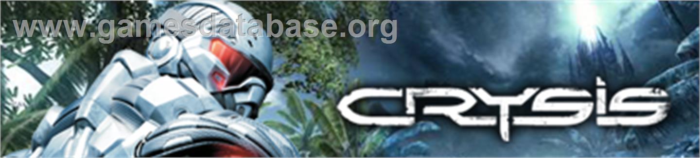 Crysis - Microsoft Xbox 360 - Artwork - Banner