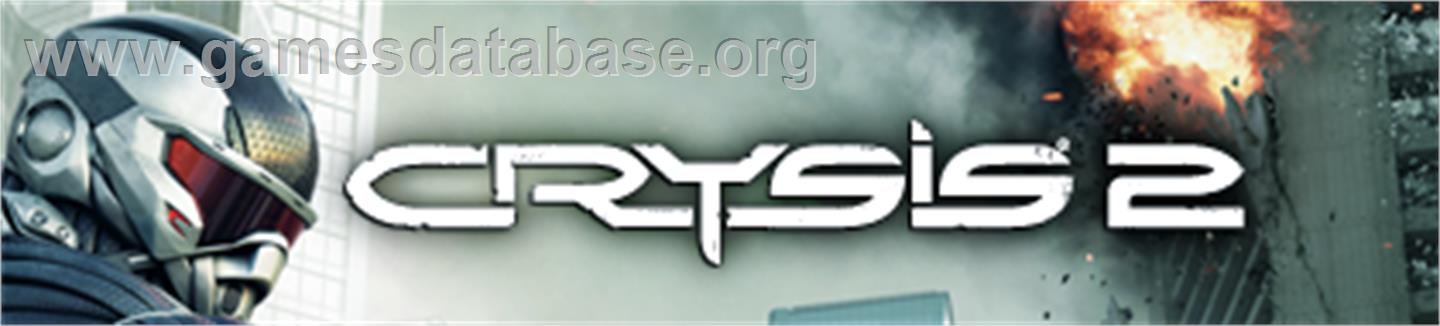 Crysis 2 - Microsoft Xbox 360 - Artwork - Banner