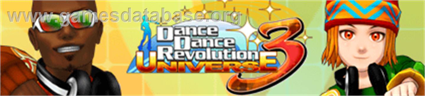 DDR Universe 3 - Microsoft Xbox 360 - Artwork - Banner