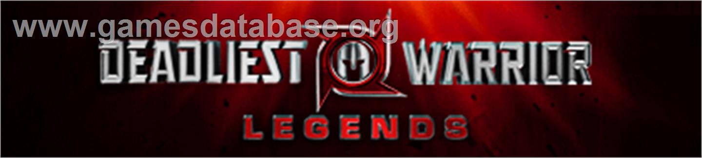 Deadliest Warrior: Legends - Microsoft Xbox 360 - Artwork - Banner