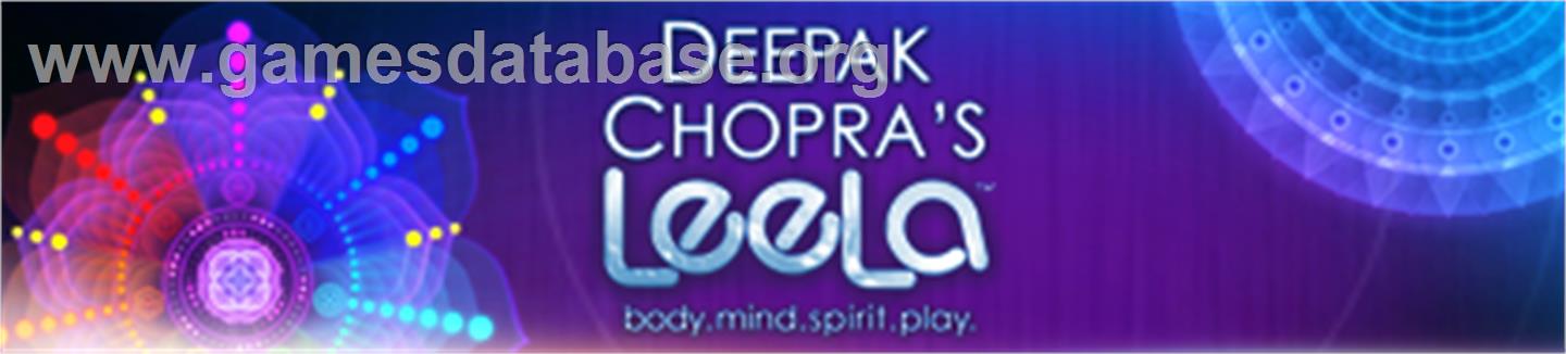 Deepak Chopras Leela - Microsoft Xbox 360 - Artwork - Banner