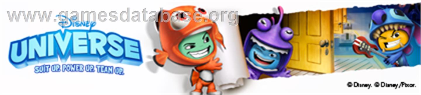 Disney Universe - Microsoft Xbox 360 - Artwork - Banner