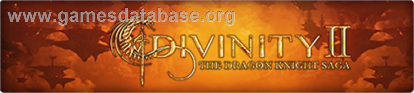 Divinity II - DKS - Microsoft Xbox 360 - Artwork - Banner