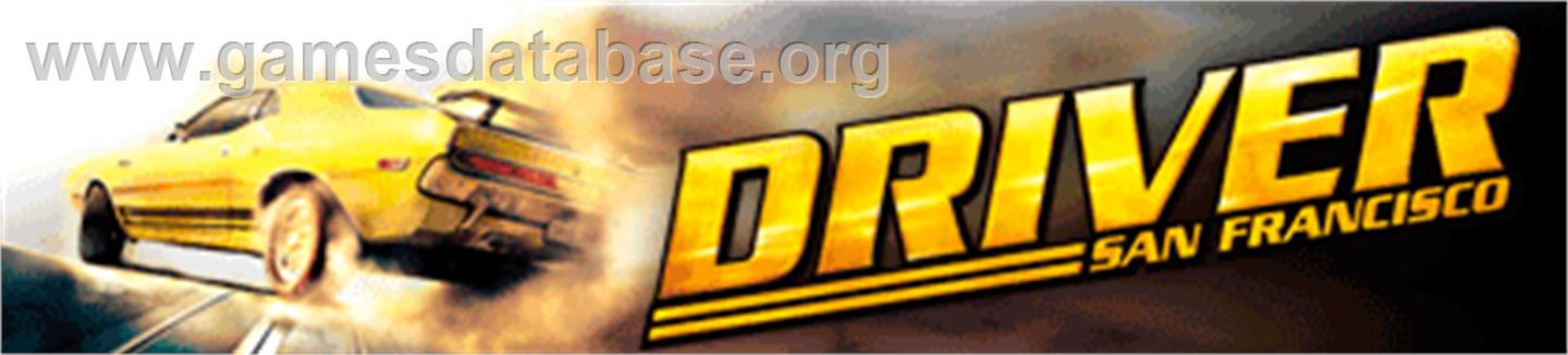Driver San Francisco - Microsoft Xbox 360 - Artwork - Banner