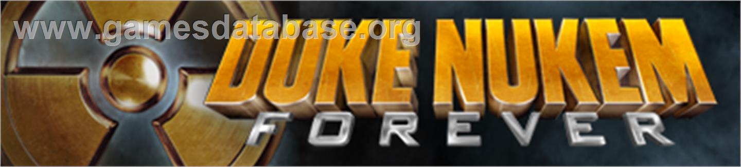Duke Nukem Forever - Microsoft Xbox 360 - Artwork - Banner