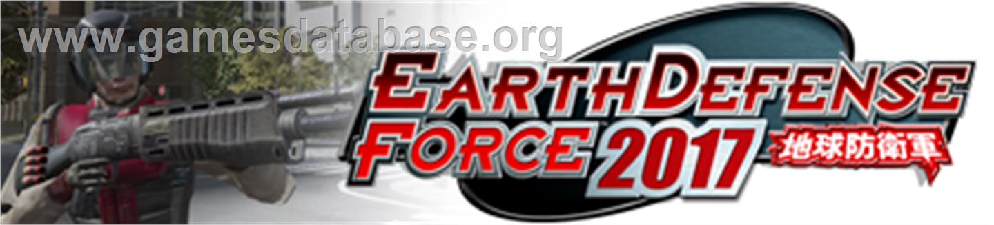 EarthDefenseForce 2017 - Microsoft Xbox 360 - Artwork - Banner