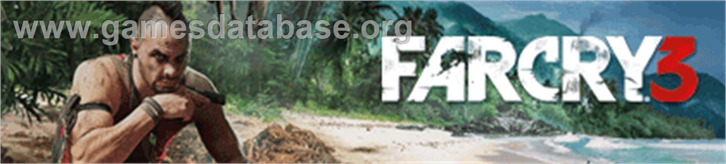 Far Cry 3 - Microsoft Xbox 360 - Artwork - Banner