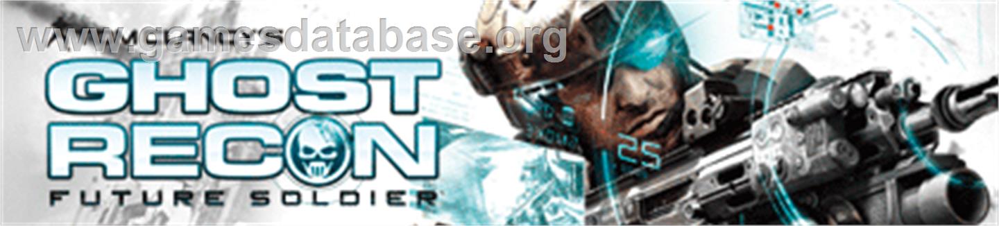 Ghost Recon: Future Soldier - Microsoft Xbox 360 - Artwork - Banner