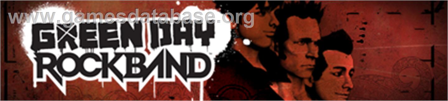 Green Day: Rock Band - Microsoft Xbox 360 - Artwork - Banner