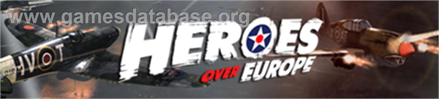 Heroes Over Europe - Microsoft Xbox 360 - Artwork - Banner