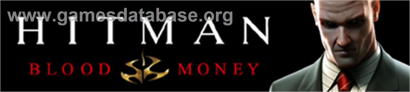 Hitman: Blood Money - Microsoft Xbox 360 - Artwork - Banner