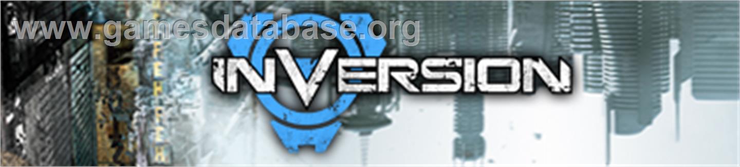 Inversion - Microsoft Xbox 360 - Artwork - Banner