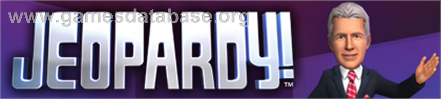 Jeopardy! - Microsoft Xbox 360 - Artwork - Banner