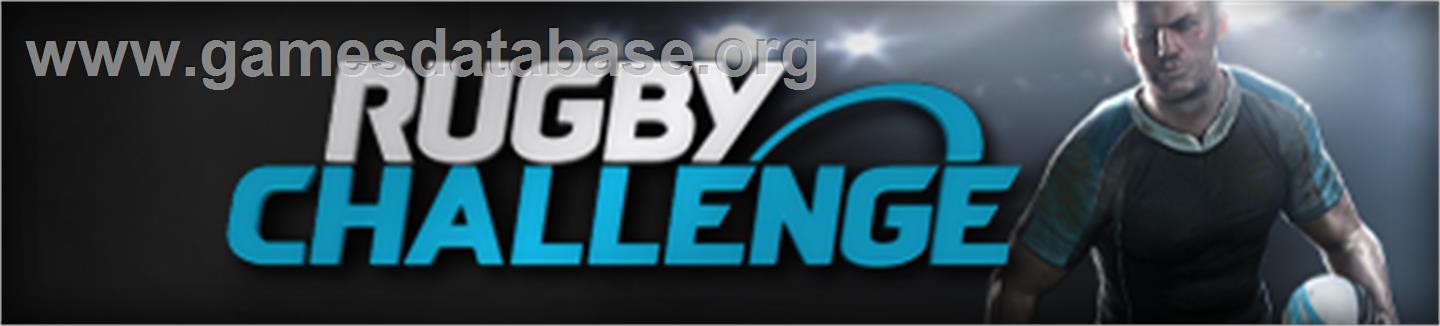 Jonah Lomu Rugby Challenge - Microsoft Xbox 360 - Artwork - Banner
