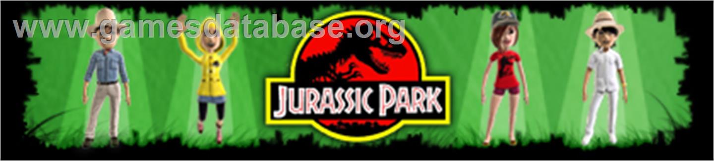 Jurassic Park - Microsoft Xbox 360 - Artwork - Banner