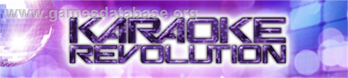 Karaoke Revolution - Microsoft Xbox 360 - Artwork - Banner