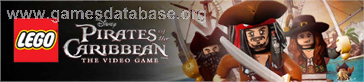 LEGO Pirates of the Caribbean: The Video Game - Microsoft Xbox 360 - Artwork - Banner