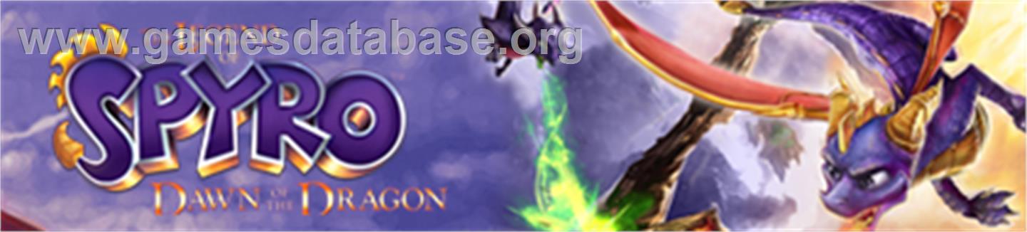 Legend of Spyro - Microsoft Xbox 360 - Artwork - Banner