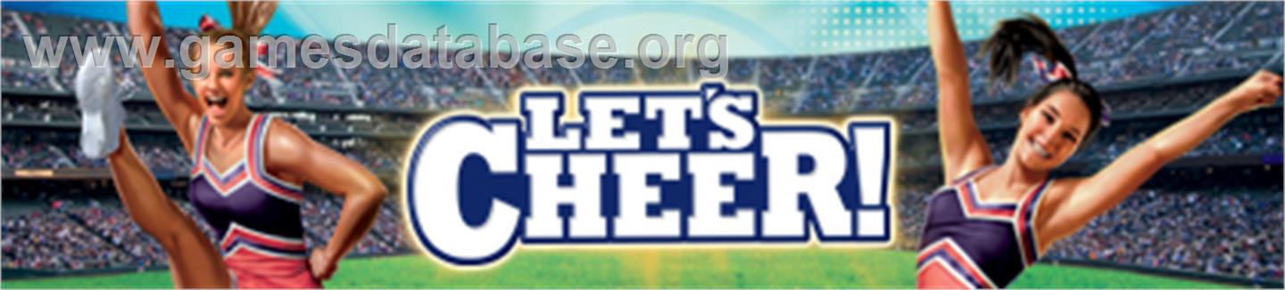 Let's Cheer! - Microsoft Xbox 360 - Artwork - Banner