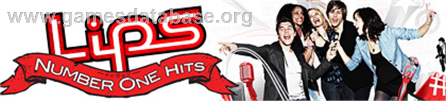 Lips: Number One Hits - Microsoft Xbox 360 - Artwork - Banner