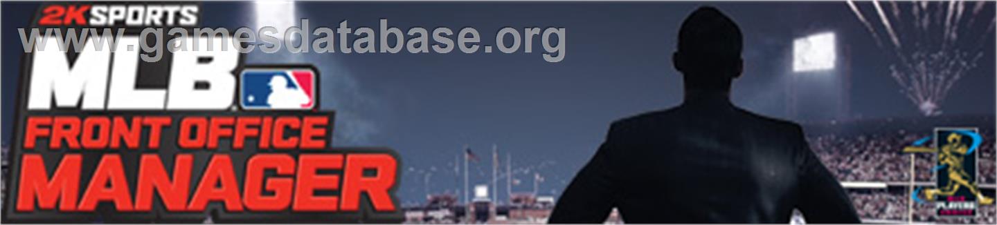 MLB® Front Office Mgr - Microsoft Xbox 360 - Artwork - Banner