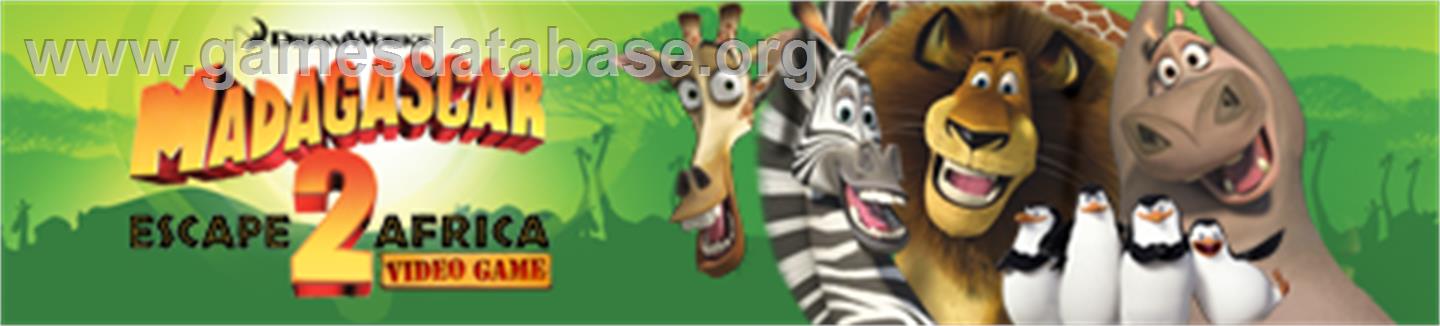 Madagascar 2 - Microsoft Xbox 360 - Artwork - Banner