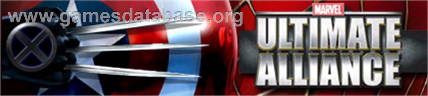 Marvel Ult. Alliance - Microsoft Xbox 360 - Artwork - Banner