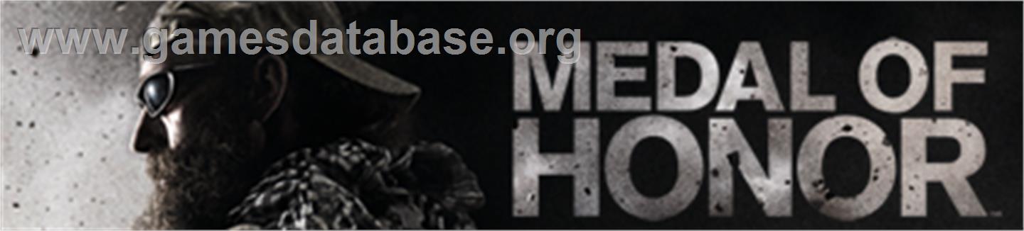 Medal of Honor - Microsoft Xbox 360 - Artwork - Banner