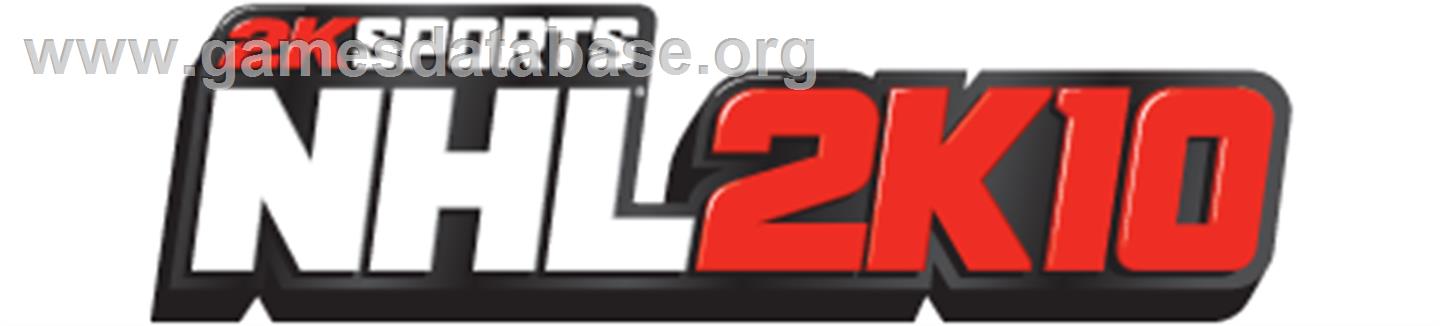 NHL 2K10 - Microsoft Xbox 360 - Artwork - Banner