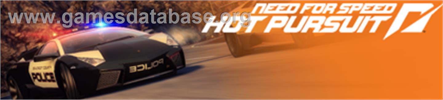 Need for Speed Hot Pursuit - Microsoft Xbox 360 - Artwork - Banner