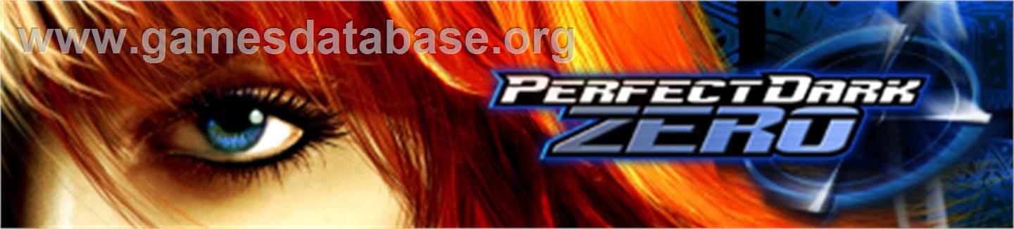 Perfect Dark Zero - Microsoft Xbox 360 - Artwork - Banner