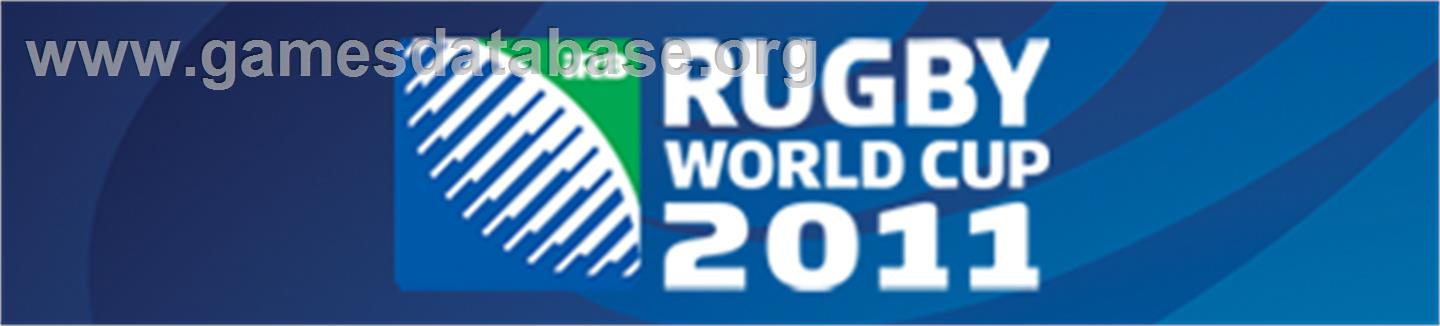 Rugby World Cup 2011 - Microsoft Xbox 360 - Artwork - Banner