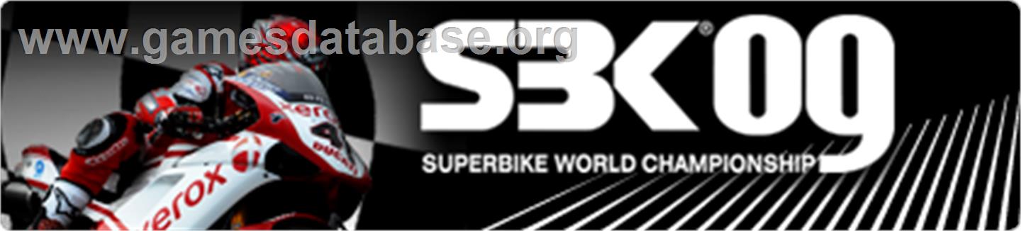 SBK09 - Microsoft Xbox 360 - Artwork - Banner