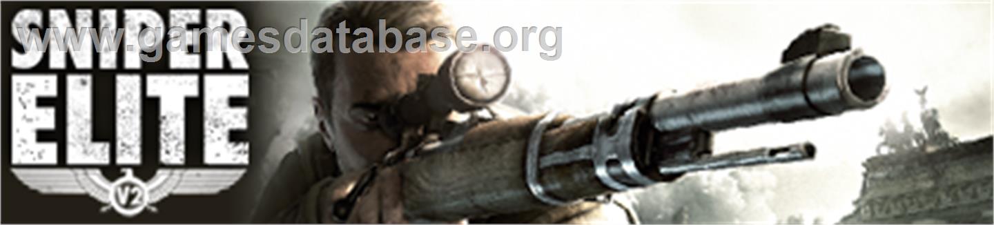 Sniper Elite V2 - Microsoft Xbox 360 - Artwork - Banner