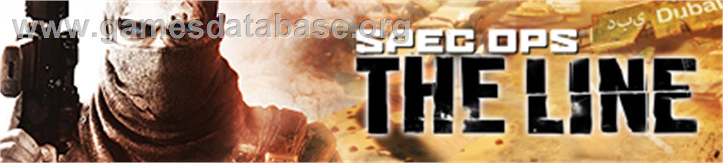 Spec Ops: The Line - Microsoft Xbox 360 - Artwork - Banner
