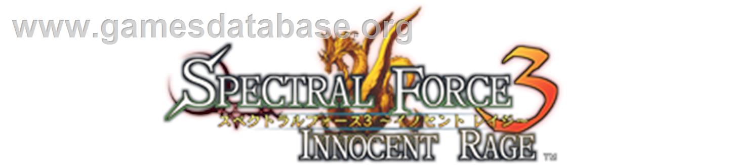 Spectral Force 3 - Microsoft Xbox 360 - Artwork - Banner