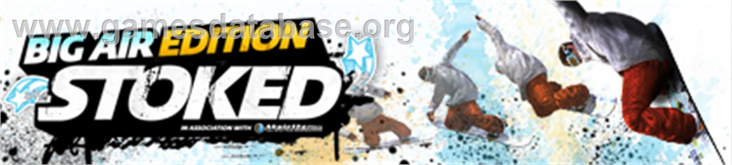 Stoked: Big Air Ed. - Microsoft Xbox 360 - Artwork - Banner
