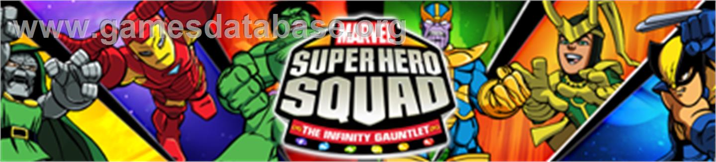 Super Hero Squad: TIG - Microsoft Xbox 360 - Artwork - Banner