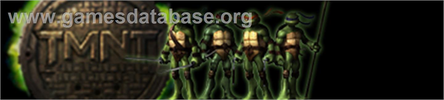 TMNT - Microsoft Xbox 360 - Artwork - Banner
